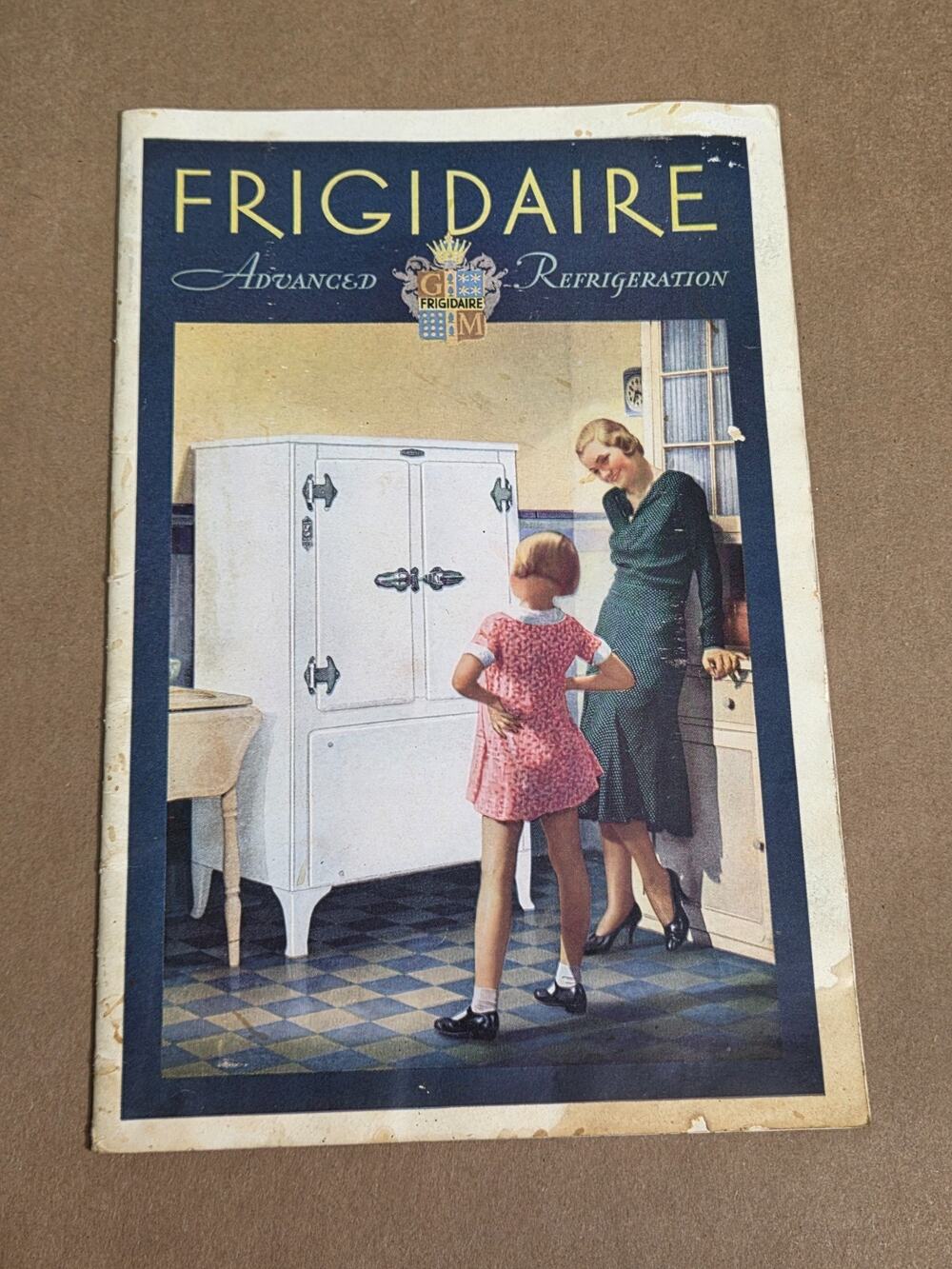 Vintage 1932 Frigidaire Advanced Refrigeration Product Catalog General Motors